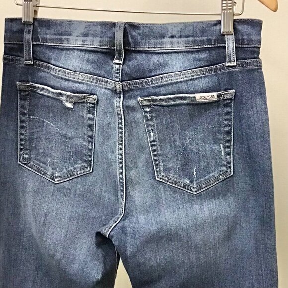 Joe’s Jeans 30 High Rise Straight Ankle Jeans Ibapah Wash Women’s Distressed - Picture 6 of 10